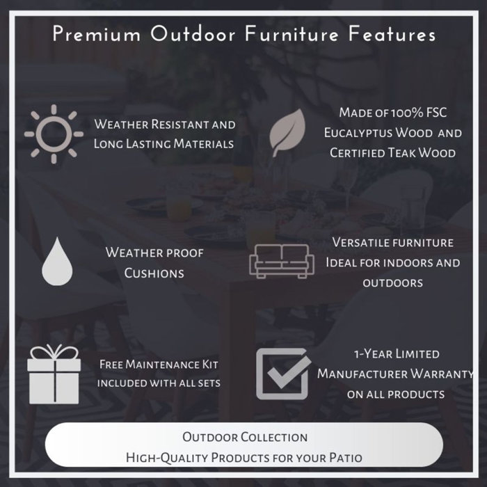 Wade Logan® Arnoult Outdoor Eucalyptus Chaise Lounge & Reviews | Wayfair